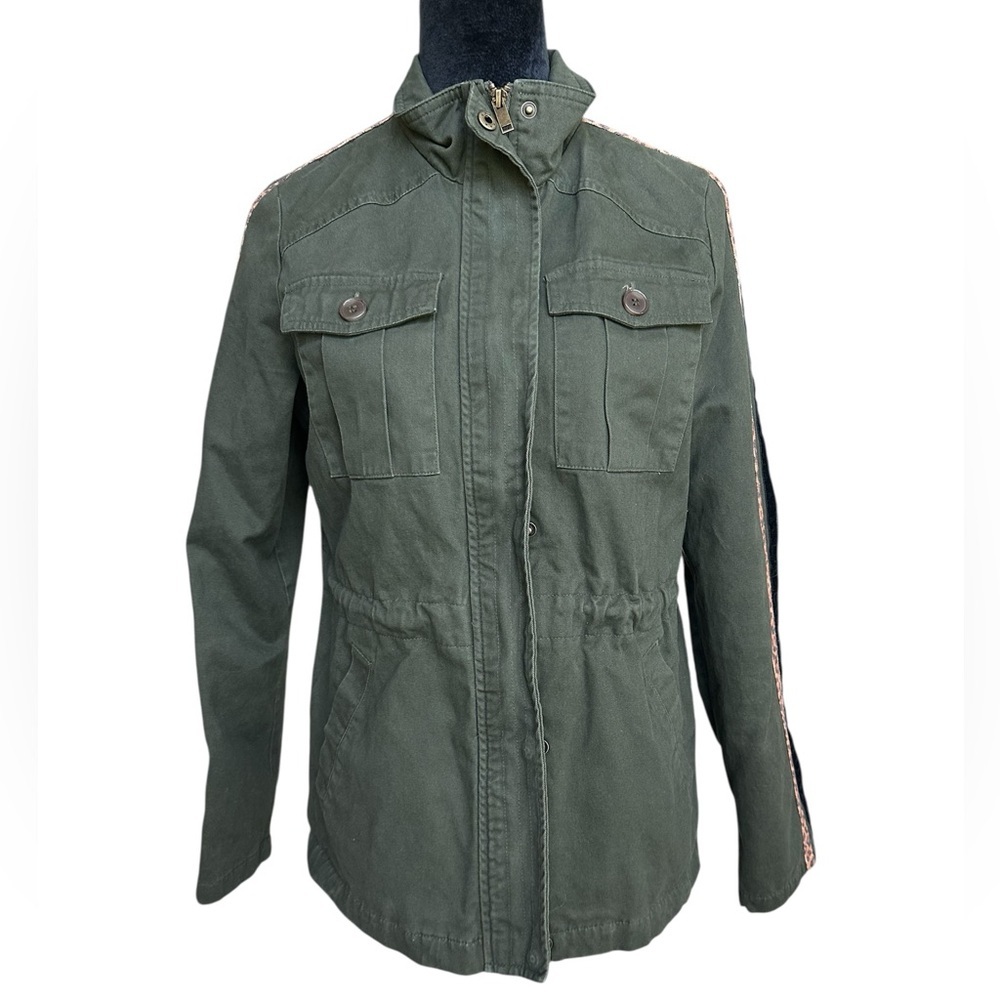 Peyton Jensen Women’s Green Jacket size medium - Picture 2 of 13